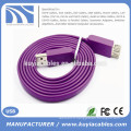 Câble d&#39;extension USB haute vitesse AM / AF Bleu Rouge Blanc Noir Violet Rose